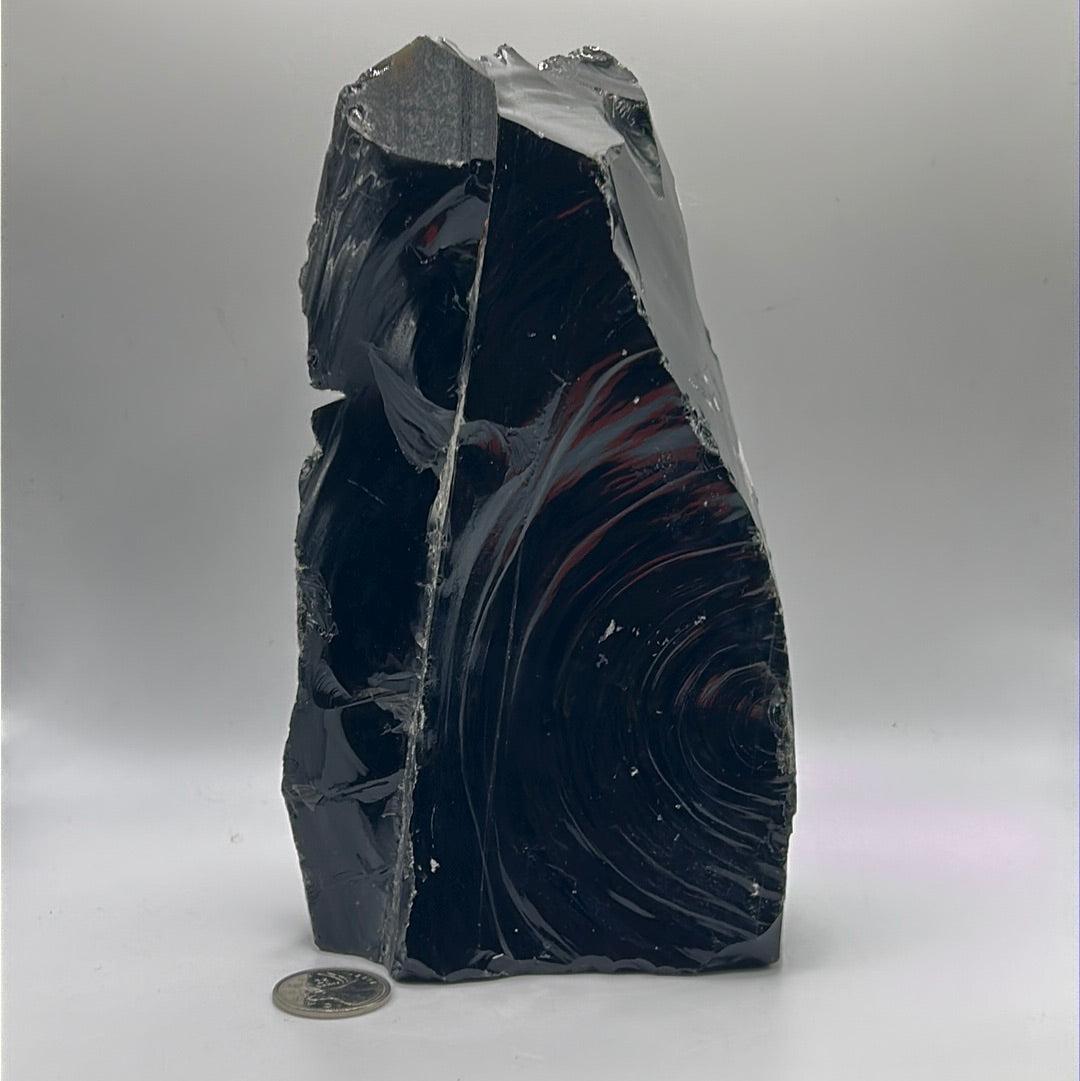 Black Obsidian is often referred to as the "stone of clarity